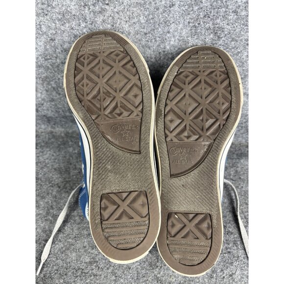 Converse Chuck Taylor All Star Shoes Mens Size 7 Blue High Top Canvas Sneakers - Picture 7 of 7